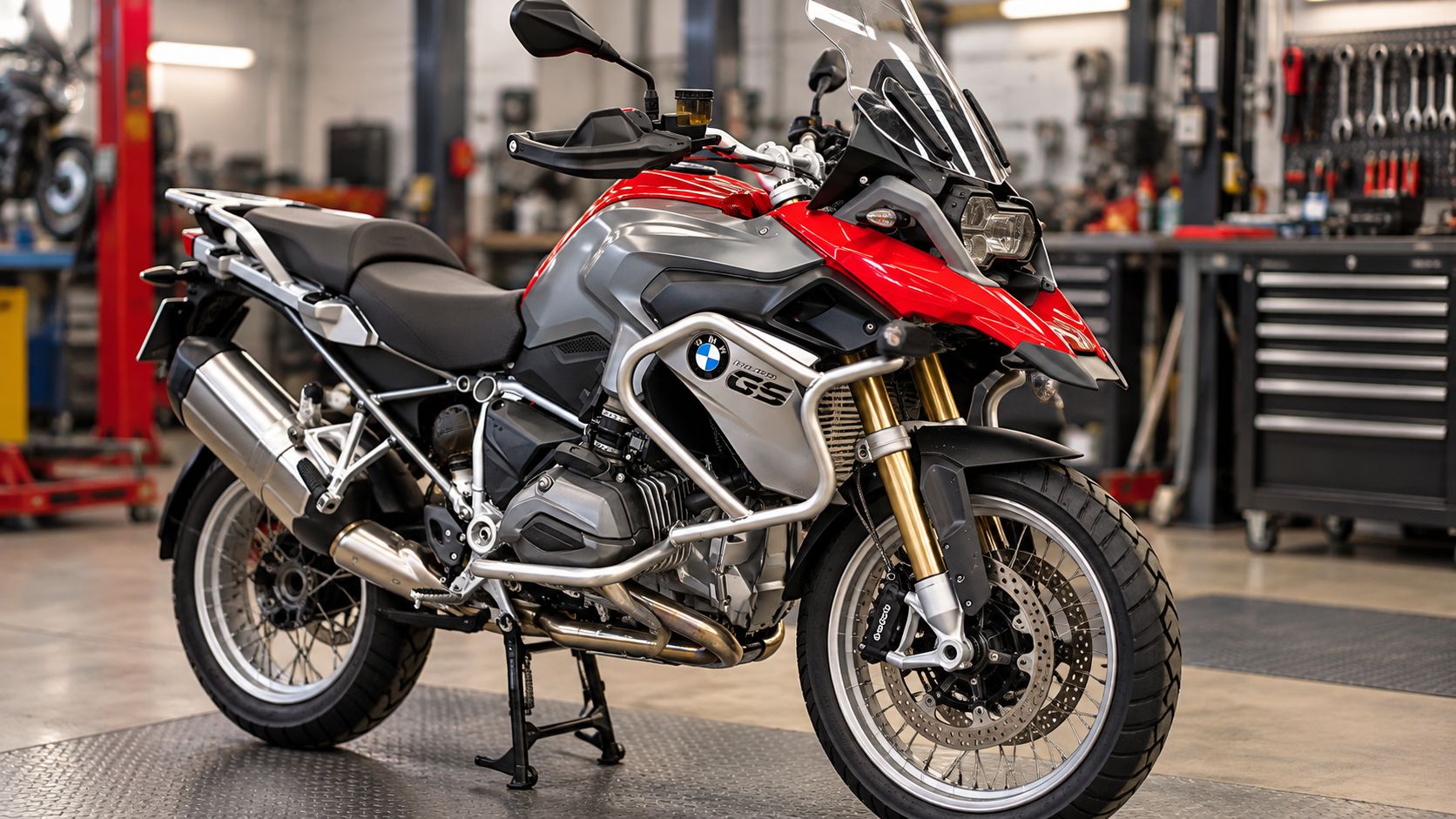 Обслуживание и диагностика BMW R1200GS 2015